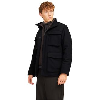 Jack & Jones Jack And Jones Heren Alex Multi Pocket Regular veldjas (Zwart)