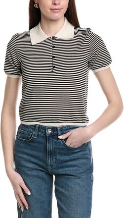 Frame Denim Frame Denim The Smart Wool-Blend Polo Sweater