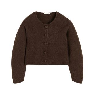 By Malene Birger Truien & Vesten, Dames, Bruin, M, Wol, Zharea Cardigan
