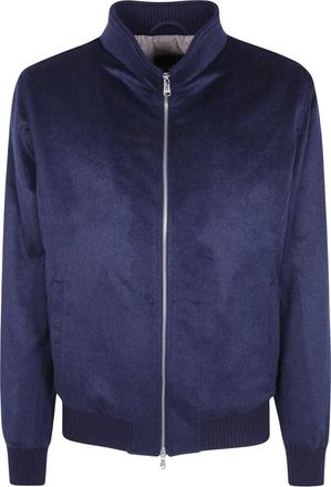 Barba Bomber Jassen - Heren - Bomber jackets - Blauw - 2XL - Jassen
