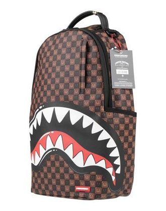 Sprayground SHARKS IN PARIS WTF BUBBLE BROWN CHECK BACKPACK