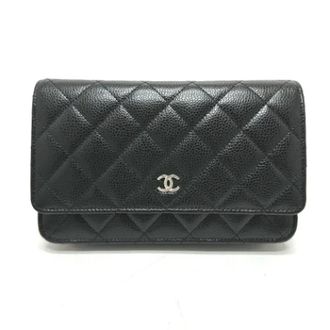 Chanel Pre-owned portafogli di pelle - - Pre-owned - Donna - Nero - ONE SIZE