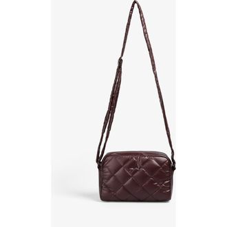 Scalpers Nyquiltedfabric Bag in Burgundy at Nordstrom