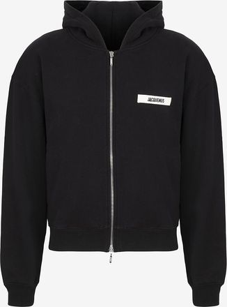Jacquemus Kapuzensweatjacke Le Hoodie Zip Gros Grain