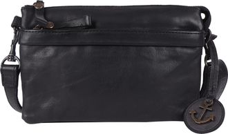 Harbour 2nd Umh&auml;ngetasche HARBOUR 2ND Lexi, Damen, Gr. B/H/T: 24cm x 16cm x 11cm, grau (ash), Rindsleder, Taschen Umh&auml;ngetasche, Schultertasche, Mini Bag, Handtas