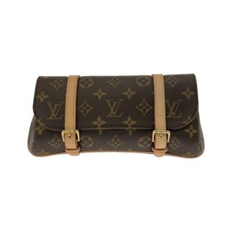 Louis Vuitton Marron Coated Canvas Fanny Pack Pochette (Pre-Owned)