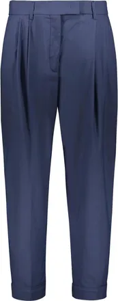 Moorer Donna, Pantaloni, Blu, 2Xs, new