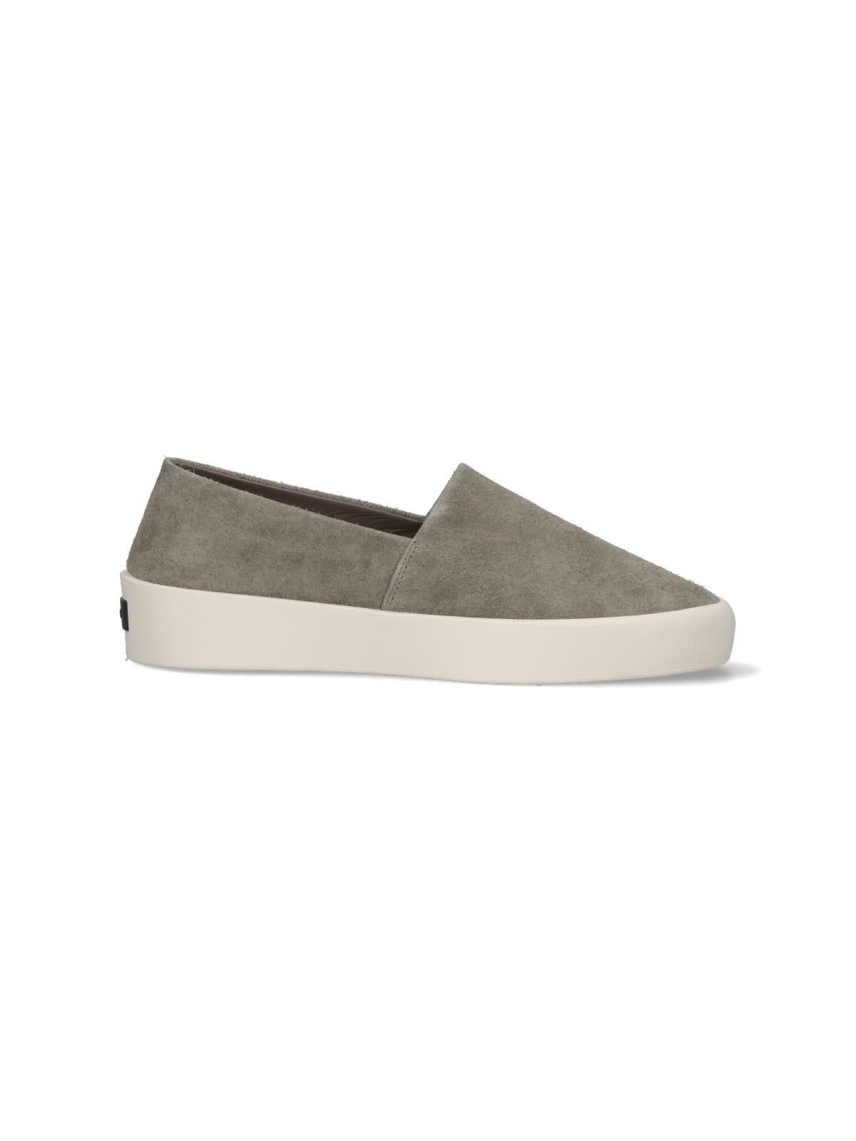 Fear of God Light Gray Slip-On Loafers Men main image 2