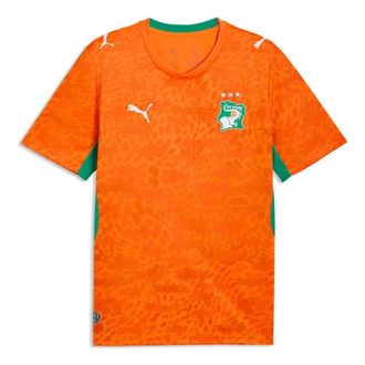 Puma Ivory Coast 2026 Home Jersey Rickie Orange Sport Green 783182-01