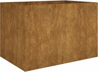 vidaXL Jardinera Acero Corten 120x80x80 Cm Vidaxl