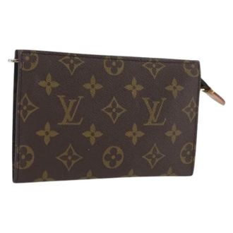Louis Vuitton Pre-owned Clutches, female, Brown, Size: ONE SIZE Pre-owned Vintage Monogram Accessory Pouch