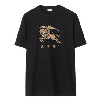Burberry 26 EKD Ombr&eacute; Cotton T-shirt Black 81190131