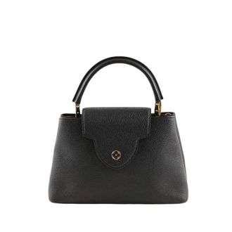 Louis Vuitton Pre-owned Capucines Handtas - Dames - Pre-owned - Zwart - Maat: ONE Size Leer