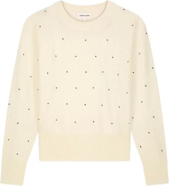 Fabienne Chapot Lidi rhinestone-detailed sweater - Neutrals