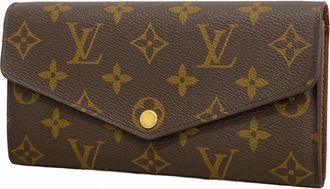 Louis Vuitton Brown Long Wallet (Bi-Fold) (Pre-Owned)
