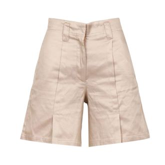 Blauer Casual Shorts - Dames - Korte Broeken - Beige - W29 - Katoen - Korte Broeken