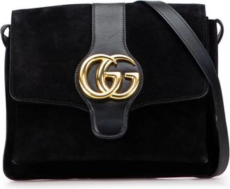 Gucci Pre-owned Cross Body Bags, female, Black, Size: ONE SIZE Pre-owned Shoulder Bag