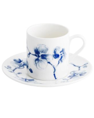 Michael Aram Blue Orchid Demitasse Set
