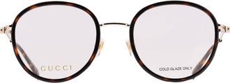 Gucci Demo Oval Ladies Eyeglasses GG1851O 002 50