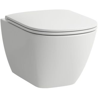 Laufen Laufen Lua - Inodoro Suspendido Con Asiento Softclose, Rimless, Blanco H8660800000001