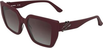 Karl Lagerfeld Kl 6221S 602 Zonnebril - Dames - Zonnebrillen - Rood - 53 MM - Accessoires