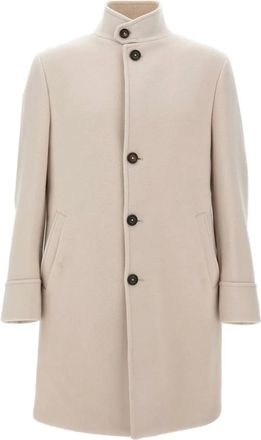 Eleventy Cappotto con colletto rialzato - Toni neutri