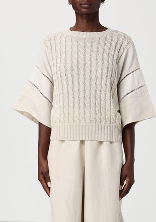 Max Mara Maglia Scatola di lino Max Mara