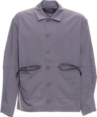 Roa Technical Grey Shirt Jacket