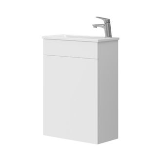 Vicco Conjunto De Muebles De Ba&ntilde;o Amadeo, Blanco, 2 Partes, Con Lavabo
