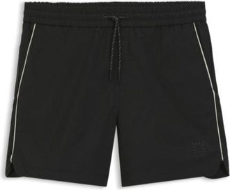 HUGO BOSS Contrast-piping shorts with water-repellent finish