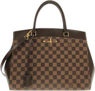 Louis Vuitton Pre-owned Handbags, female, Brown, Size: ONE SIZE Pre-owned Damier Handbag