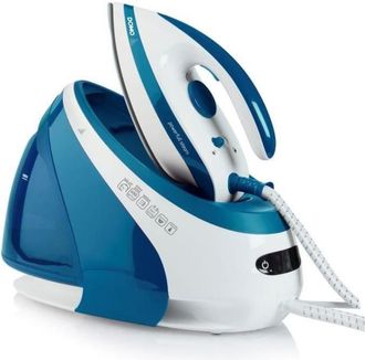 Domo Do1022s Plancha Con Central De Vapor - 160g/min - 7,5bar - Chorro De Vapor 450g - Dep&oacute;sito De Agua 1,8l - Suela De Cer&aacute;mica - Domo
