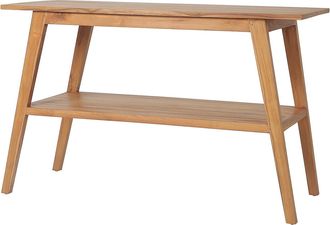 Vente-Unique Mueble de ba&ntilde;o de teca - 120 cm - BOBOTSARI