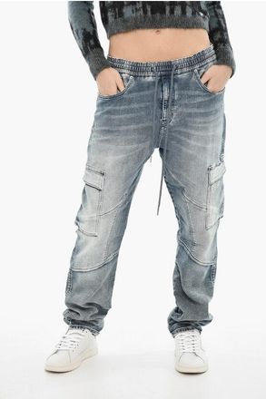 Diesel Jogg Jeans D-URSY Cargo With 18cm Elastic Waist size 34