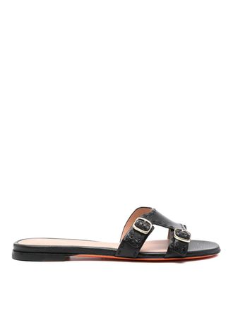 Santoni Didi Slippers Flat