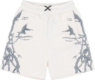 Phobia Archive Lichtgewicht Trainingsshorts - Heren - Korte Broeken - Wit - L - Katoen - Korte Broeken