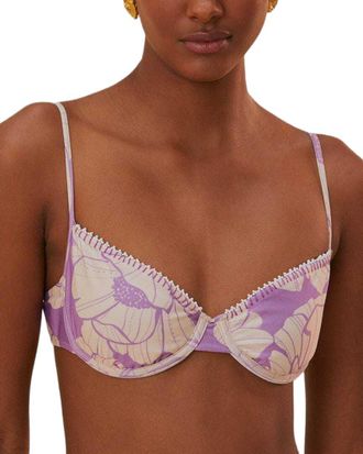 Farm Rio Paula Floral Bikini Top