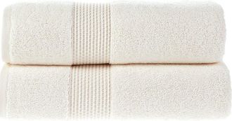 Alexis Alexis Antimicrobial Rhapsody Royale Bath Sheet, Pack Of 2