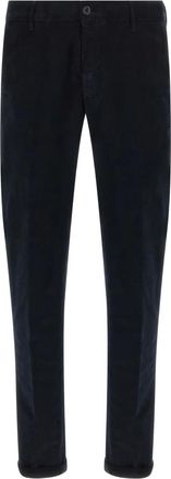 Incotex velvet trousers - Blue