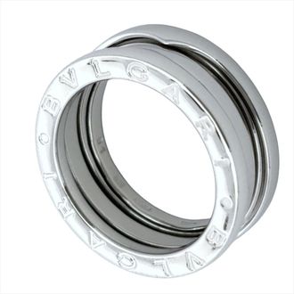 Bulgari White Gold White Gold (18K) Band Ring (Pre-Owned)