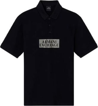 A|X Armani Exchange Hombre, Camisetas, Negro, Talla: XL