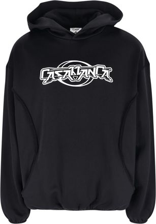 Casablanca panelled Hoodie