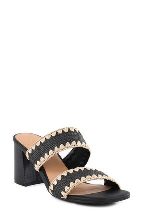 Seychelles Hattie Two-Strap Sandal in Black at Nordstrom, Size 8.5
