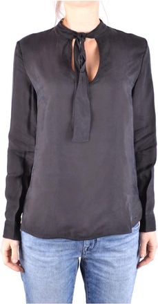 Jacob Cohen Klassiek Overhemd - Dames - Blouses - Zwart - S - Katoen - Overhemden