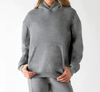 Glyder Buffalo Pullover Hoodie In Carbon Heather