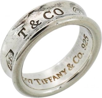 Tiffany & Co. Silver 925 Band Ring (Pre-Owned)