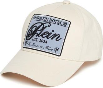 Philipp Plein Baseball Cap Unisex in Beige at Nordstrom, Size 00