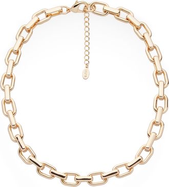 U.S.Polo Association US Polo Assn Jewellery Adele Rhodium ketting