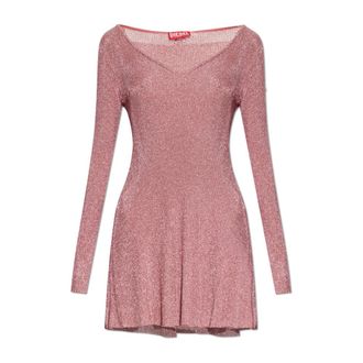 Diesel Knitted Dresses, female, Pink, Size: 2XS M-Dalila Dress
