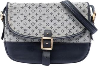Louis Vuitton Pre-owned Cross Body Bags, female, Gray, Size: ONE SIZE Pre-owned The Marjorie
